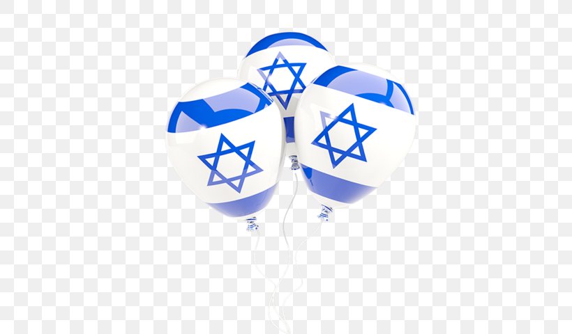 Flag Of Israel Balloon, PNG, 640x480px, Israel, Balloon, Blue, Drawing, Electric Blue Download Free