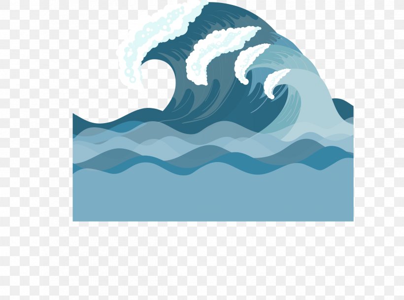 Euclidean Vector Wind Wave Sea Foam, PNG, 2395x1779px, Wave, Aqua, Blue, Brand, Drawing Download Free