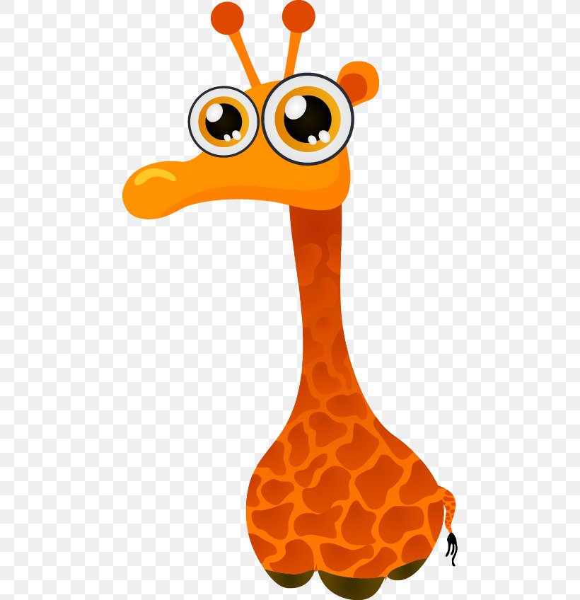 Giraffe Leopard Cartoon, PNG, 474x848px, Giraffe, Animal, Beak, Cartoon, Cuteness Download Free