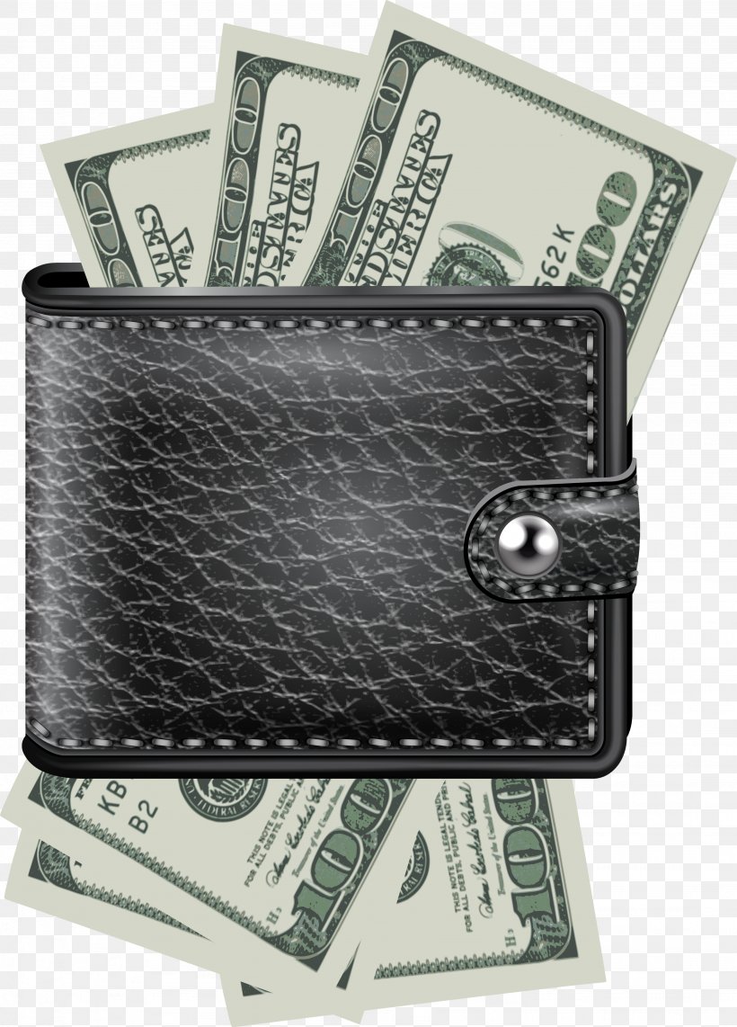 Wallet Money Clip Clip Art, PNG, 2872x4000px, Wallet, Banknote, Cash, Coin, Currency Download Free