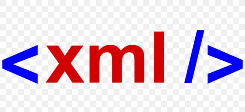 XML Markup Language Logo, PNG, 804x376px, Xml, Ajax, Area, Blue, Brand Download Free