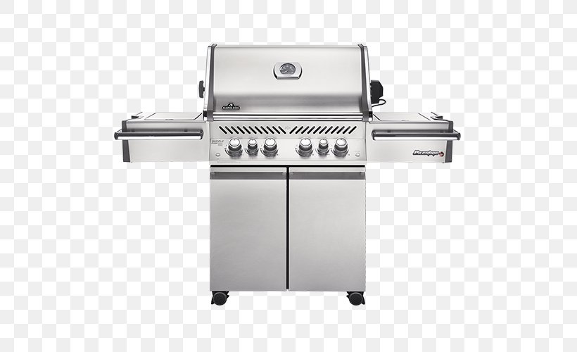 Barbecue Napoleon Grills Prestige Pro 500 Napoleon Grills Built-In Prestige PRO 665 Napoleon PRO500RSIB British Thermal Unit, PNG, 500x500px, Barbecue, Brenner, British Thermal Unit, Gas, Inch Download Free