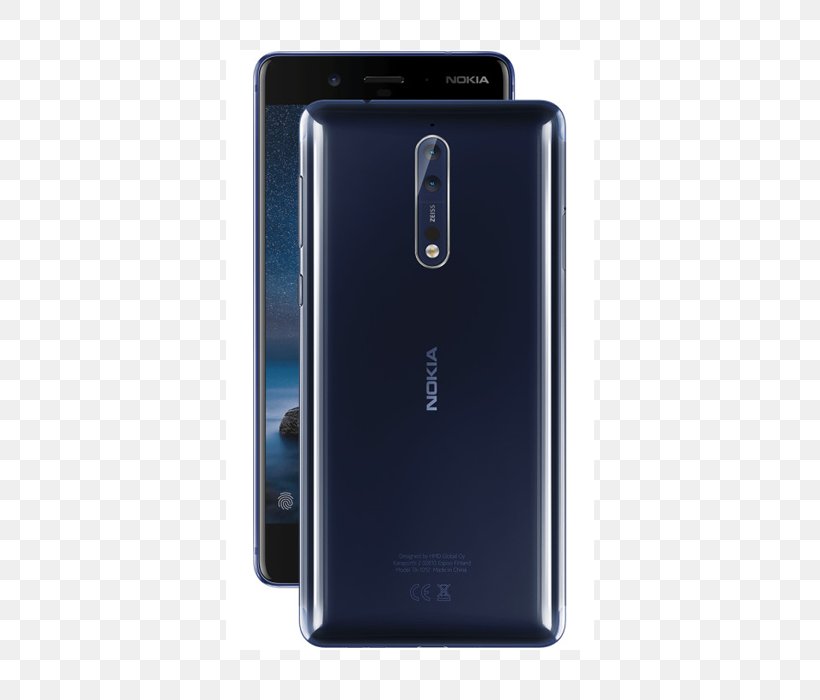 Nokia 8 Dual 64GB 4G LTE Tempered Blue (TA-1052) Unlocked Nokia 8 SIM-free Smartphone, PNG, 700x700px, Smartphone, Communication Device, Dual Sim, Electronic Device, Electronics Download Free