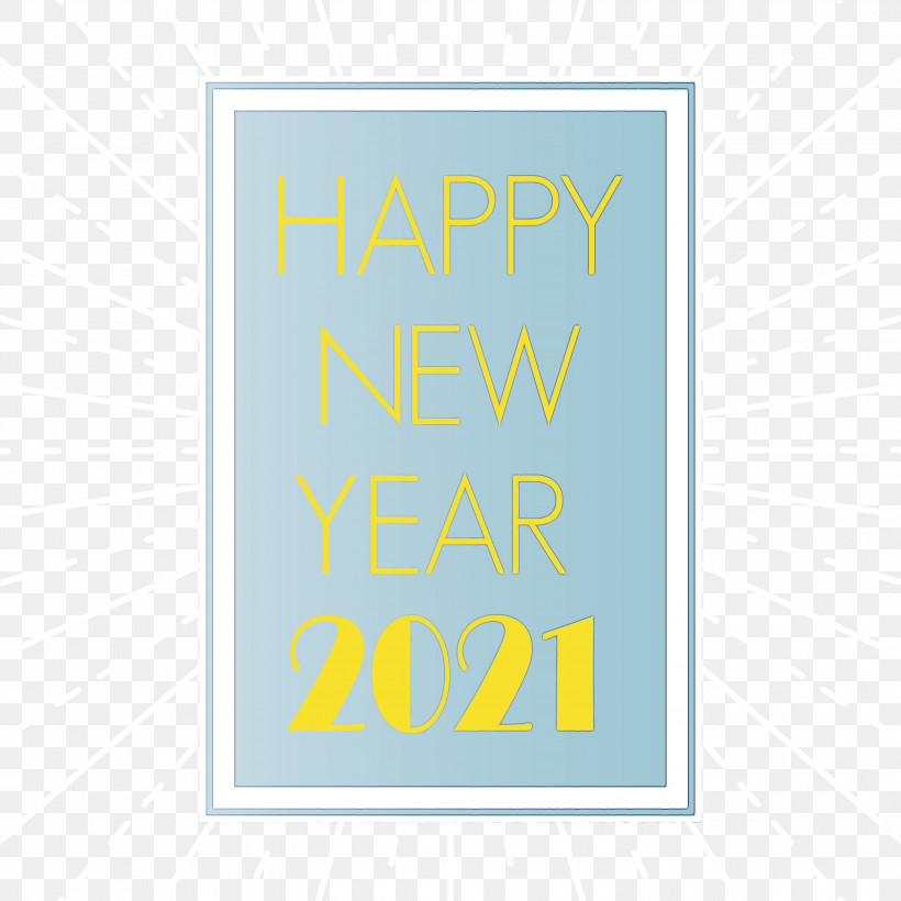 Post-it Note, PNG, 3000x3000px, 2021, 2021 Happy New Year, Area, Greeting, Greeting Card Download Free