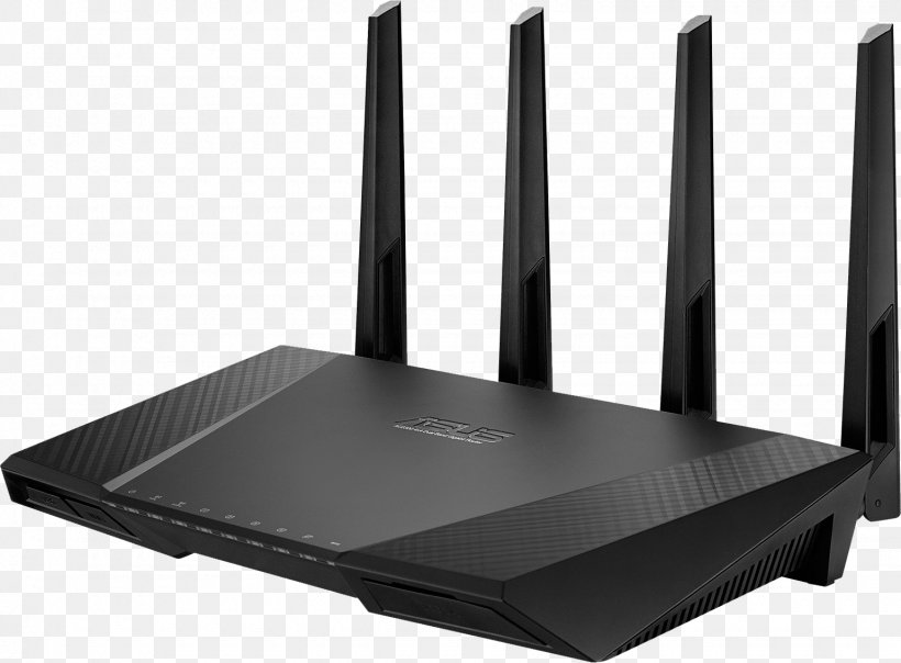 ASUS RT-AC87U Wireless Router IEEE 802.11ac, PNG, 1540x1136px, Asus Rtac87u, Asus, Computer, Electronics, Gigabit Download Free