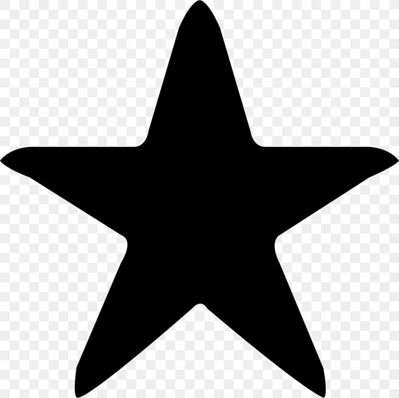 Clip Art Shape Star, PNG, 980x978px, Shape, Black, Black And White, Point, Star Download Free
