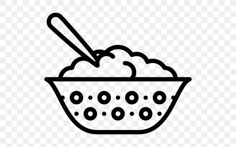 Porridge Breakfast Mush Baby Food, PNG, 512x512px, Porridge, Baby Food, Black And White, Breakfast, Dessert Download Free