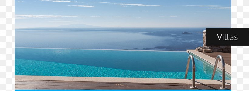 Swimming Pool Mykonos Luxury Villas Mykonos.Luxury Villas Vacation, PNG, 1412x521px, Swimming Pool, Accommodation, Aqua, Coastal And Oceanic Landforms, Energy Download Free