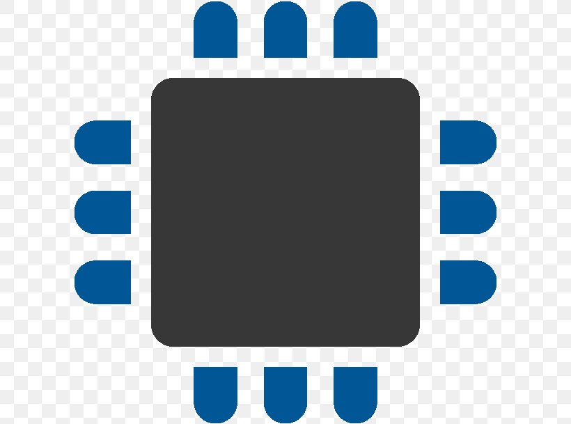 Integrated Circuits & Chips Central Processing Unit Computer Data Storage, PNG, 612x609px, Integrated Circuits Chips, Area, Blue, Brand, Central Processing Unit Download Free