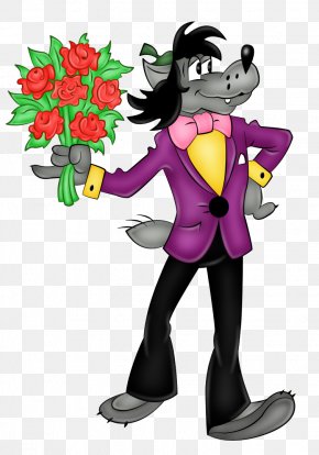 JERRY - Gray Wolf Hare Animated Film Soyuzmultfilm Animation PNG