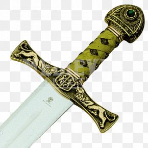Sword - Ivanhoe Sword Dagger 12th Century Weapon PNG