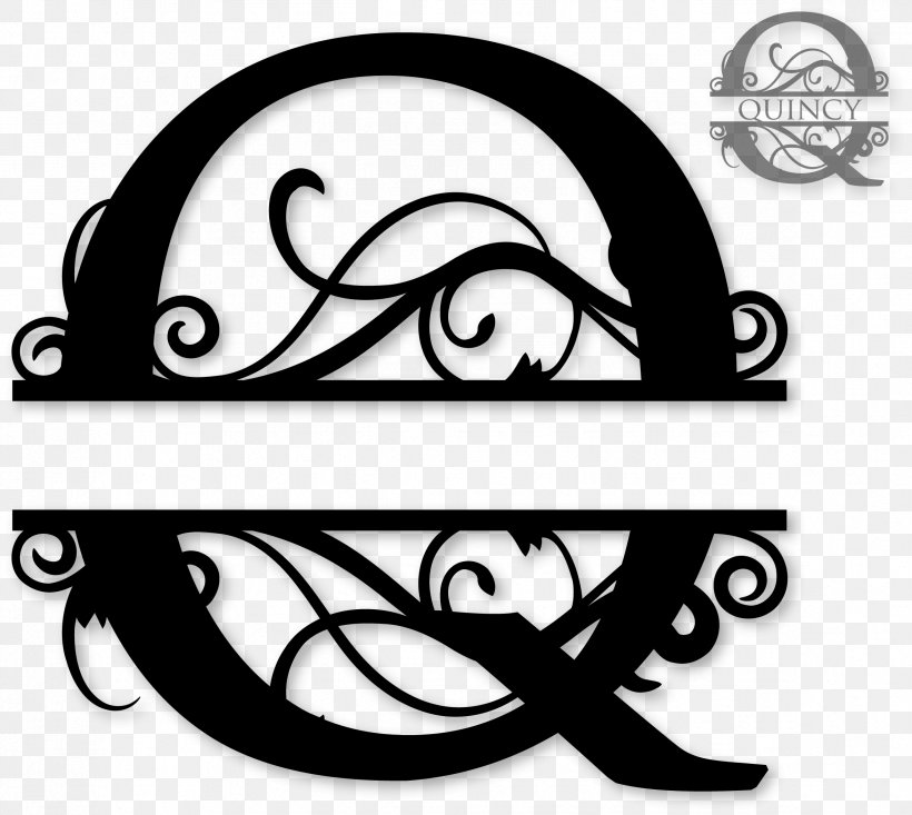 Monogram Clip Art, PNG, 2348x2100px, Monogram, Art, Black And White, Brand, Decal Download Free