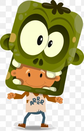 Cute Halloween Candy To Children Vector Image - Trick-or-treating Halloween Costume Illustration PNG