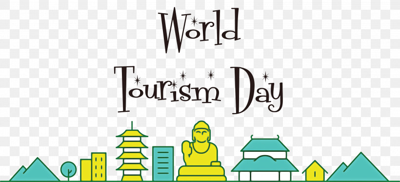 World Tourism Day Travel, PNG, 2999x1365px, World Tourism Day, Behavior, Cartoon, Diagram, Green Download Free