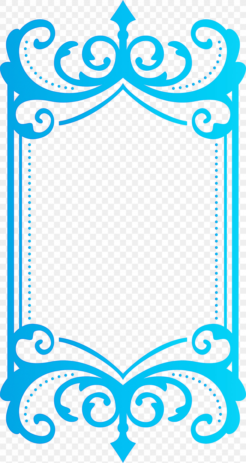 Classic Frame, PNG, 1592x3000px, Classic Frame, Aqua, Rectangle, Teal, Turquoise Download Free