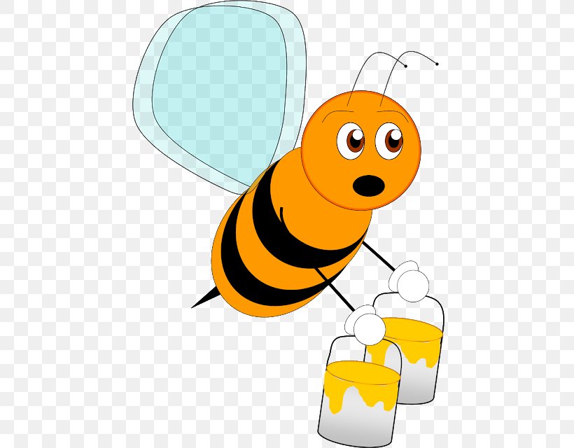 Clip Art Bee Openclipart Free Content, PNG, 451x640px, Bee, Beehive, Bumblebee, Document, Honey Download Free