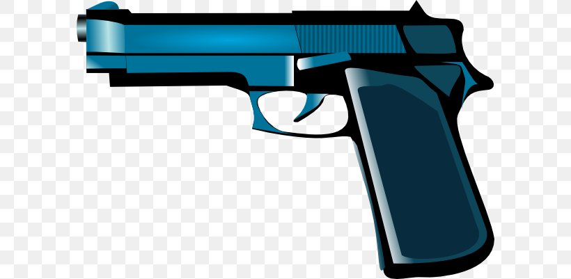 Firearm Pistol Handgun Revolver Clip Art, PNG, 600x401px, Watercolor, Cartoon, Flower, Frame, Heart Download Free