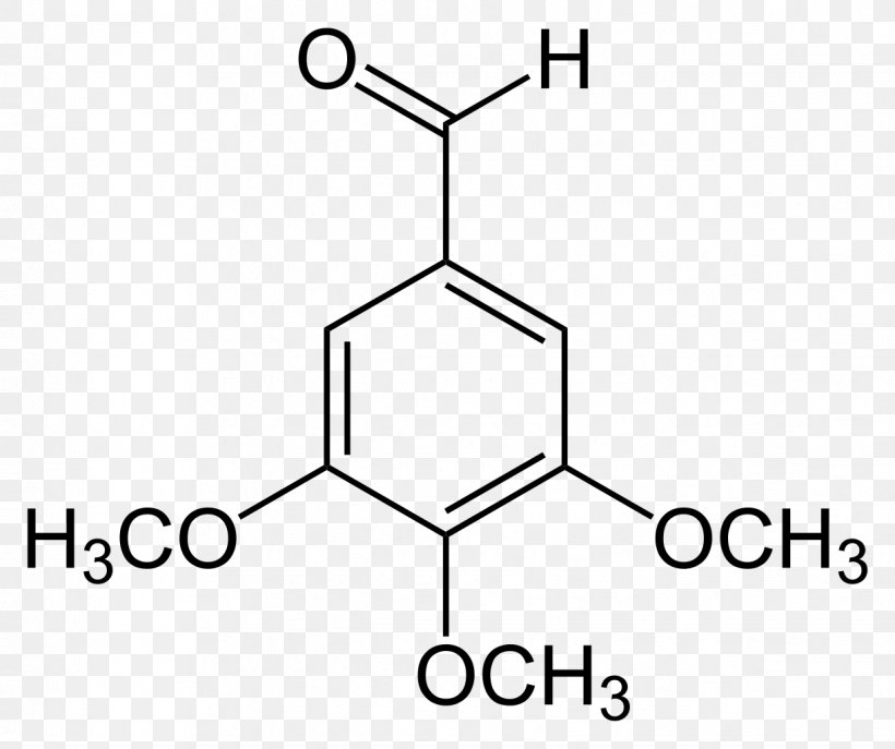 3,4,5-Trimethoxybenzaldehyde Syringaldehyde Eudesmic Acid Organic Compound, PNG, 1222x1024px, Eudesmic Acid, Aldehyde, Area, Benzaldehyde, Black Download Free