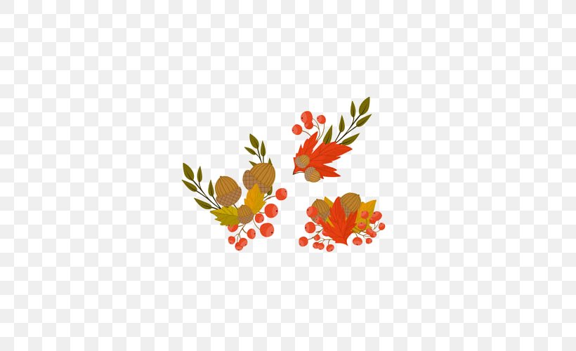 Autumn Leaf Clip Art, PNG, 500x500px, Autumn, Autumn Leaf Color, Branch, Floral Design, Flower Download Free
