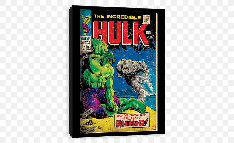 Hulk Rhino Betty Ross Spider-Man Comic Book, PNG, 500x500px, Hulk, Action Figure, Allposterscom, Betty Ross, Comic Book Download Free