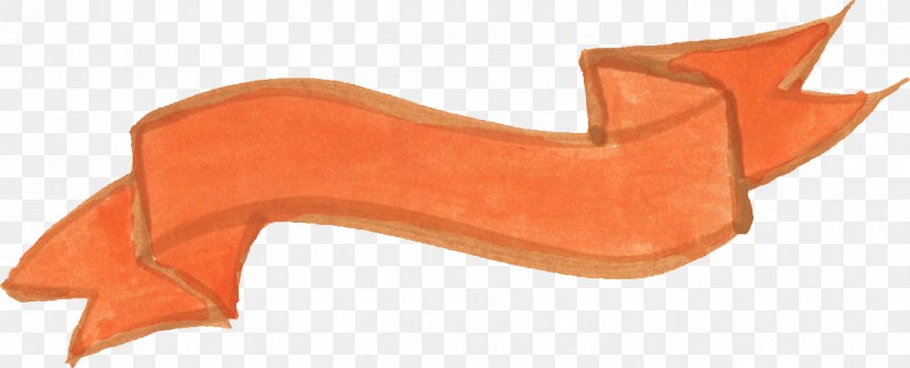 Watercolor Painting Orange Crayon Ribbon, PNG, 1174x476px, Watercolor Painting, Blue, Brown, Crayon, Joint Download Free