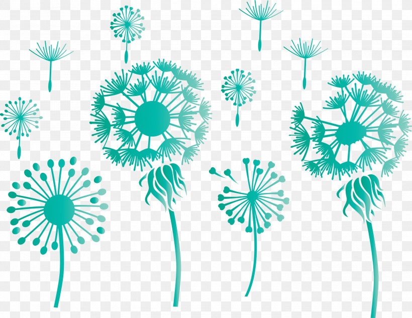 Dandelion, PNG, 3000x2317px, Dandelion, Floral Design, Leaf, Line, M Download Free