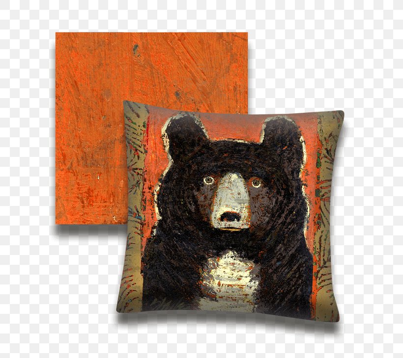 Grizzly Bear Brown Bear Pillow American Black Bear, PNG, 730x730px, Bear, Aluminium, American Black Bear, Artist, Brown Bear Download Free