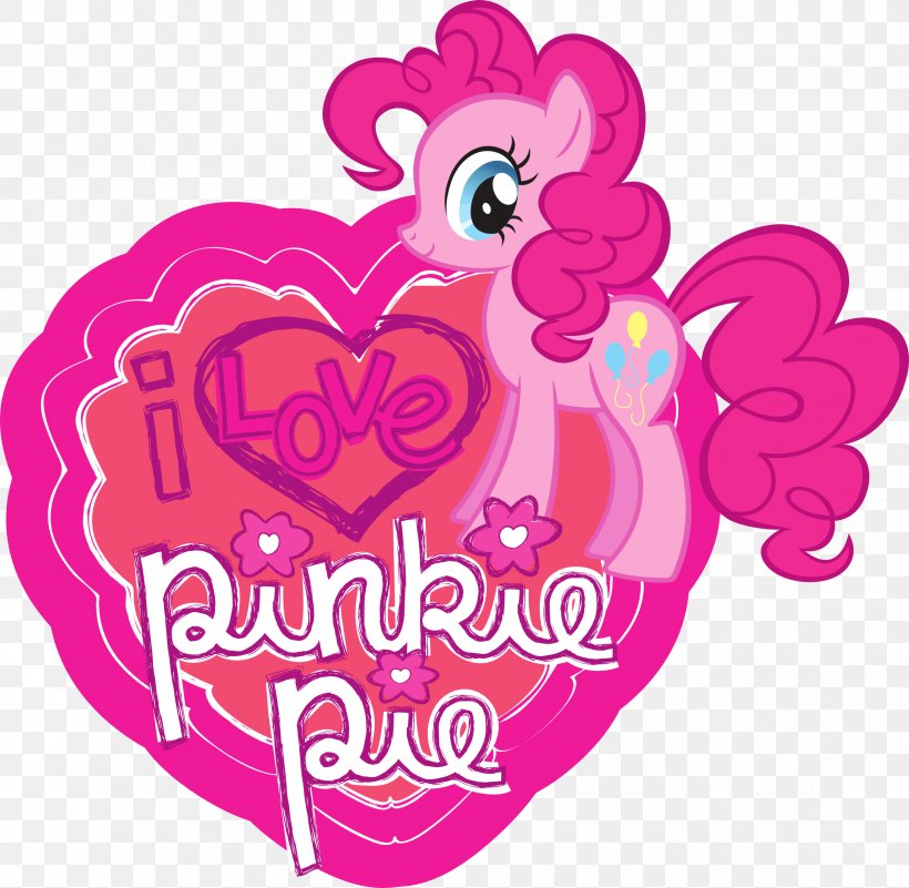Pinkie Pie Rainbow Dash Applejack Apple Pie Heart, PNG, 2443x2387px, Watercolor, Cartoon, Flower, Frame, Heart Download Free