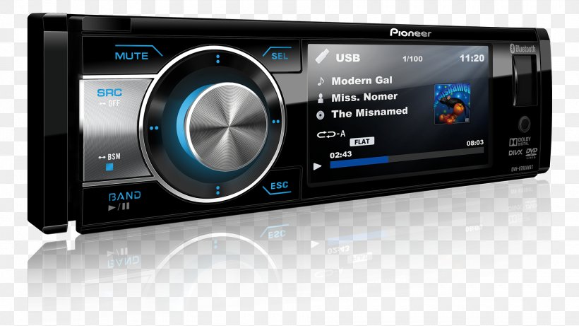 Vehicle Audio Radio Receiver DVD Player Pioneer Corporation, PNG, 1920x1080px, Vehicle Audio, Audio Receiver, Av Receiver, Bluetooth, Cd Player Download Free