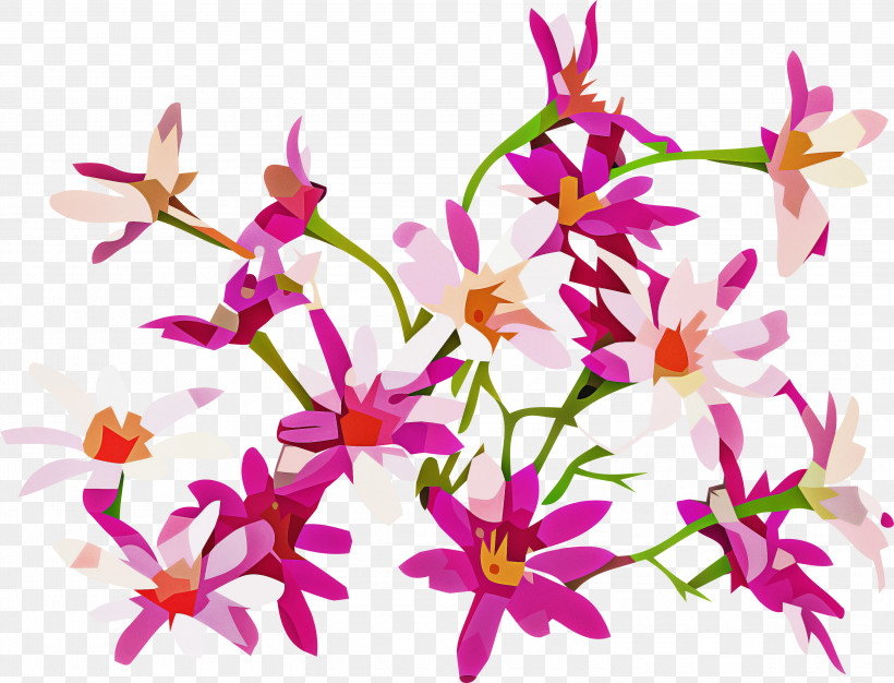 Floral Design, PNG, 3000x2292px, Watercolor Flower, Biology, Branching, Cut Flowers, Dendrobium Download Free