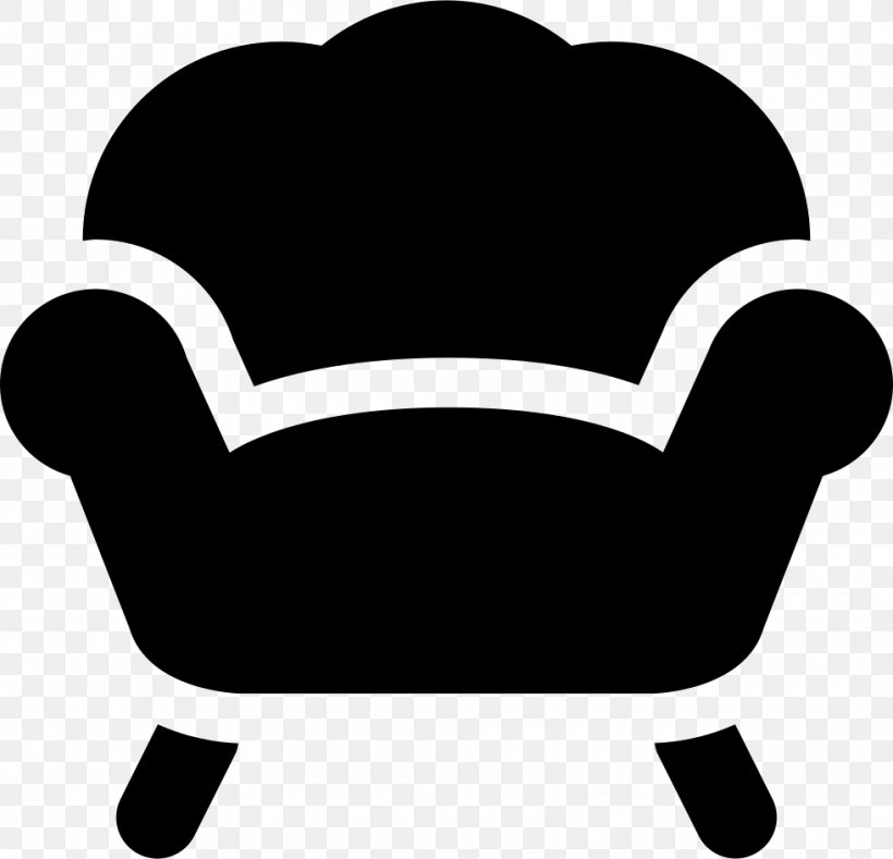 Couch Furniture Chair, PNG, 980x944px, Couch, Black, Black And White, Chair, Cushion Download Free