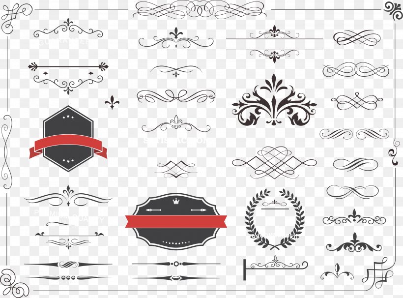 Motif, PNG, 2900x2144px, Motif, Art, Black And White, Brand, Fashion Accessory Download Free