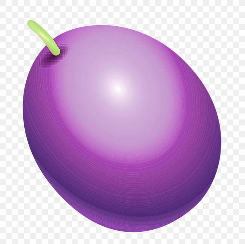 Violet Purple Lilac Ball Eggplant, PNG, 3000x2991px, Prune, Ball, Ball Rhythmic Gymnastics, Eggplant, Fruit Download Free