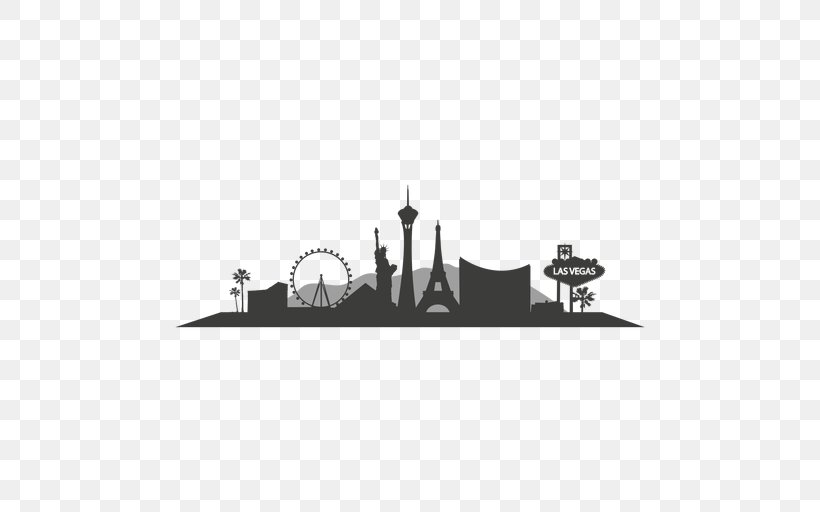 2017 Las Vegas Strip Shooting Skyline, PNG, 512x512px, Las Vegas Strip, Black And White, Drawing, Heavy Cruiser, Las Vegas Download Free