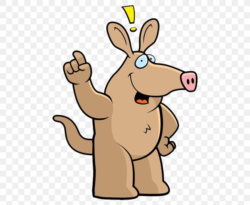 Cartoon Exclamation Pig - Aardvark Anteater Royalty-free Clip Art PNG