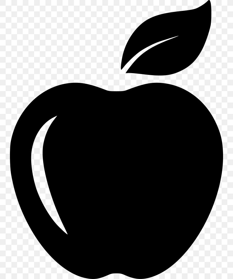 Apple Clip Art, PNG, 752x980px, Apple, Artwork, Black, Black And White, Cdr Download Free