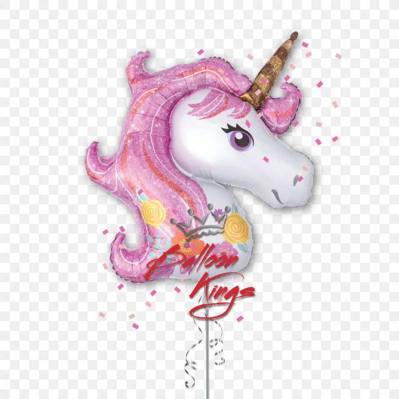 Balloon Party Favor Unicorn Birthday, PNG, 1280x1280px, Balloon, Art, Birthday, Costume Party, Fairy Tale Download Free