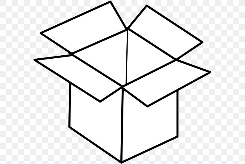 Box Coloring Book Black And White Clip Art, PNG, 600x551px, Box, Area, Black, Black And White, Blog Download Free