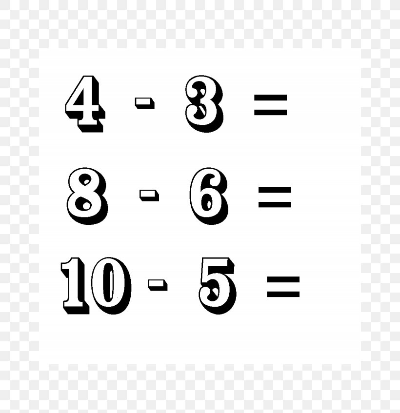 Drawing Subtraction Addition Number Mathematics, PNG, 660x847px, Drawing, Addition, Area, Arithmetic, Black Download Free