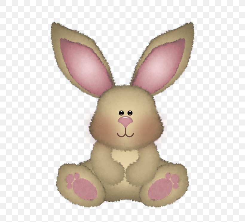 Easter Bunny, PNG, 500x743px, Pink, Animal Figure, Brown, Cartoon, Ear Download Free