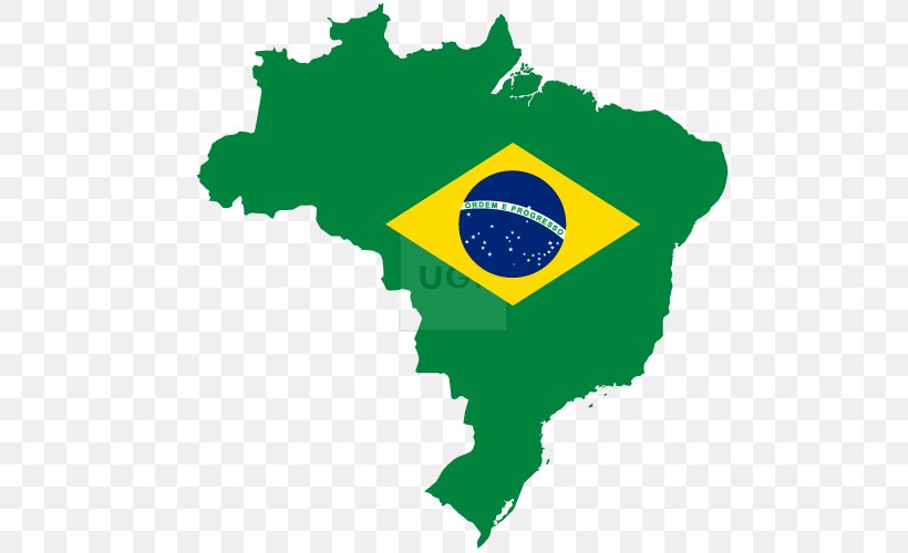 Flag Of Brazil National Flag, PNG, 500x500px, Brazil, Area, Flag, Flag Of Brazil, Green Download Free