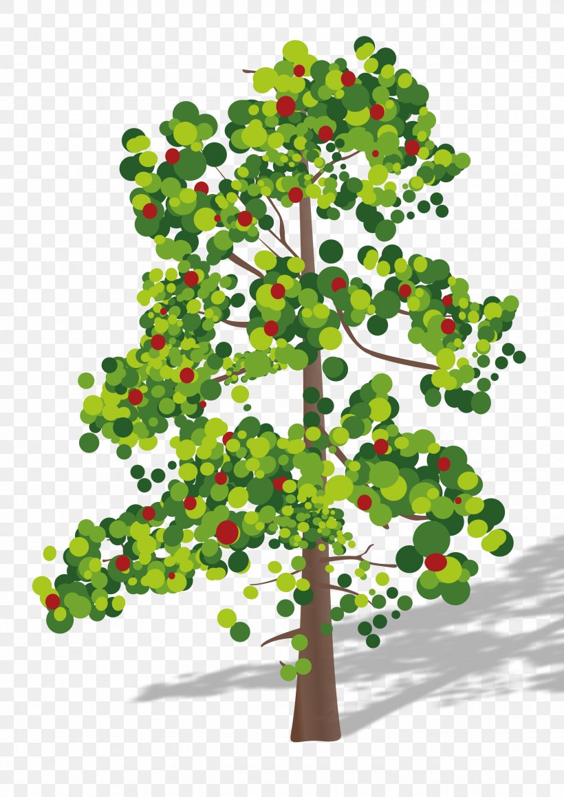 Tree Clip Art, PNG, 2555x3613px, Tree, Branch, Evergreen, Flowerpot, Fruit Download Free