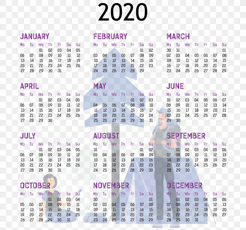 2020 Yearly Calendar Printable 2020 Yearly Calendar Template Full Year Calendar 2020, PNG, 3000x2810px, 2020 Yearly Calendar, Calendar System, Full Year Calendar 2020, Meter, Printable 2020 Yearly Calendar Template Download Free