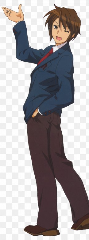 Though - Itsuki Koizumi Kyon Yuki Nagato Mikuru Asahina Haruhi Suzumiya PNG
