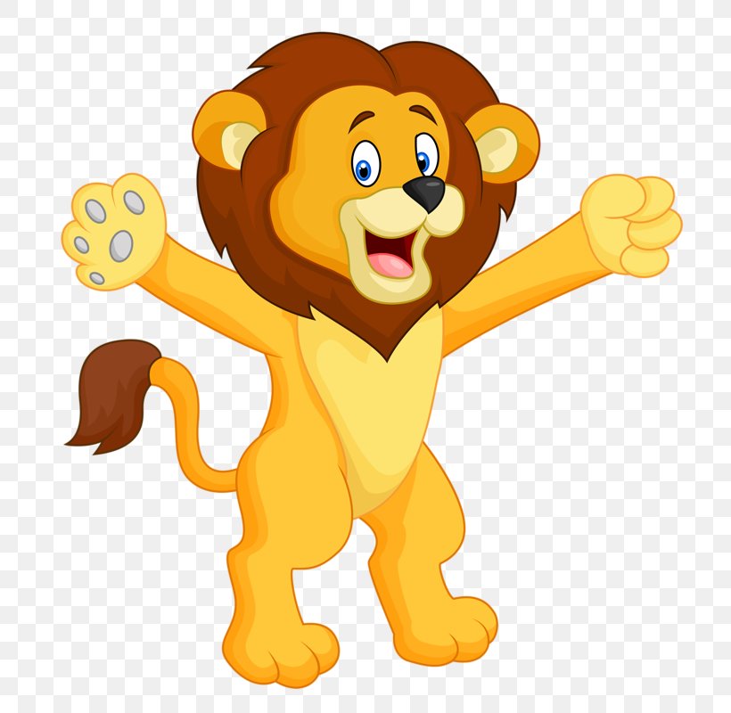 Lion Illustration, PNG, 747x800px, Lion, Animation, Art, Big Cats, Birthday Download Free