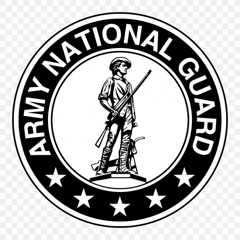 National Guard Of The United States New York Army National Guard United States Of America Military, PNG, 2400x2400px, National Guard Of The United States, Air National Guard, Area, Army National Guard, Black And White Download Free