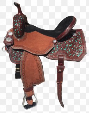 Barrel Racing - Saddle Barrel Racing Western Riding Horse Tack PNG