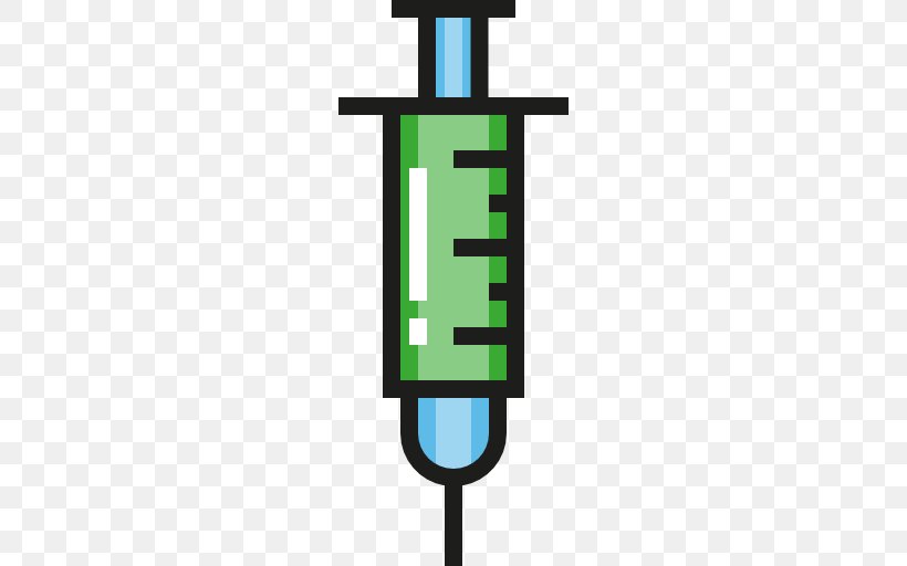 Syringe Icon, PNG, 512x512px, Scalable Vector Graphics, Green, Injection, Syringe, Vaccine Download Free