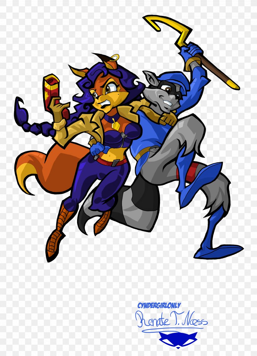 Sly Cooper And The Thievius Raccoonus Carmolina Clip Art, PNG, 2480x3437px, Art, Artist, Chord, Deviantart, Fiction Download Free