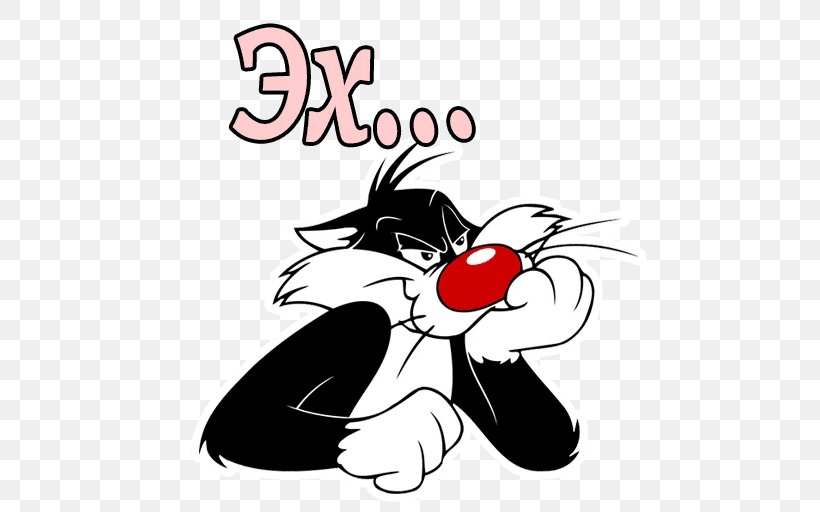 Sylvester Jr. Tweety Elmer Fudd Bugs Bunny, PNG, 512x512px, Watercolor, Cartoon, Flower, Frame, Heart Download Free